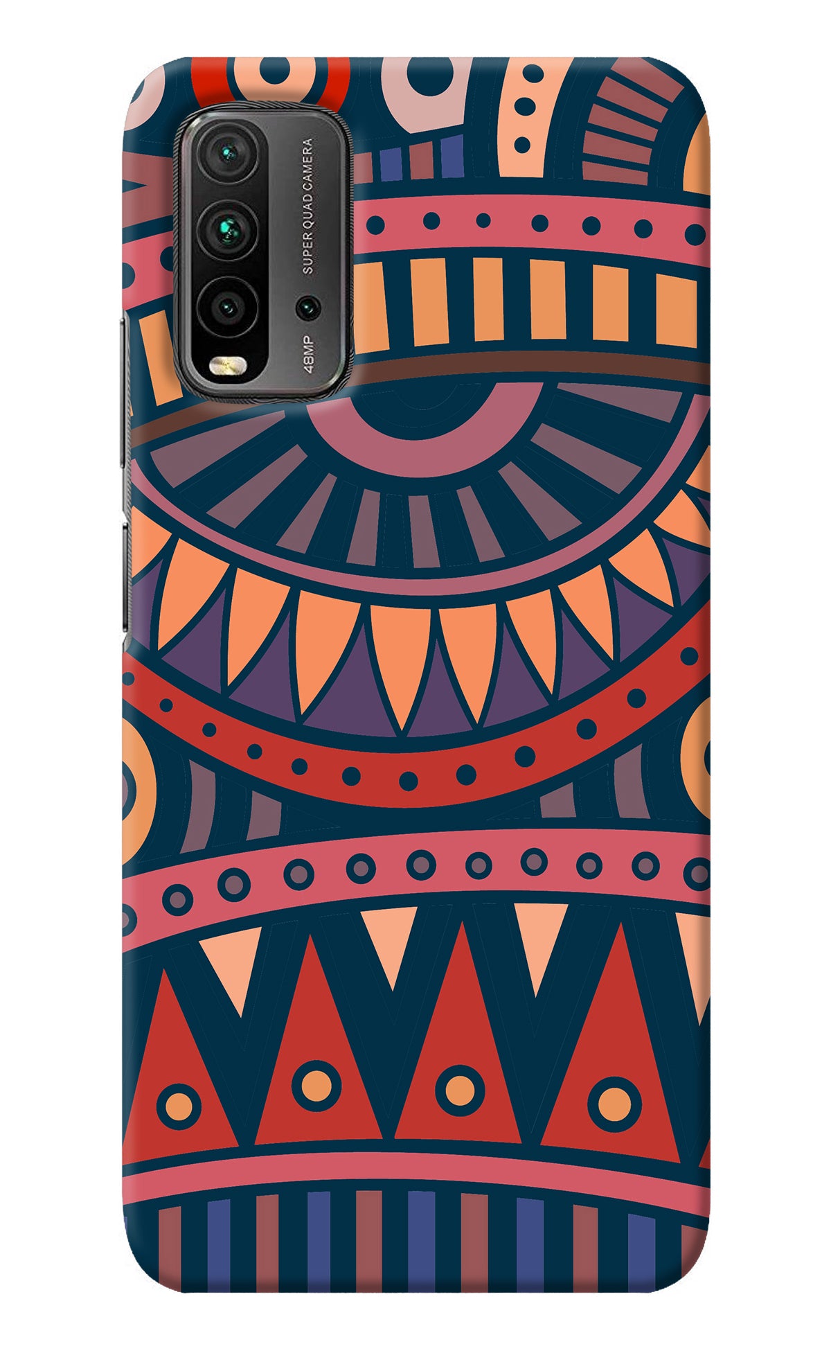 African Culture Design Redmi 9 Power Back Cover