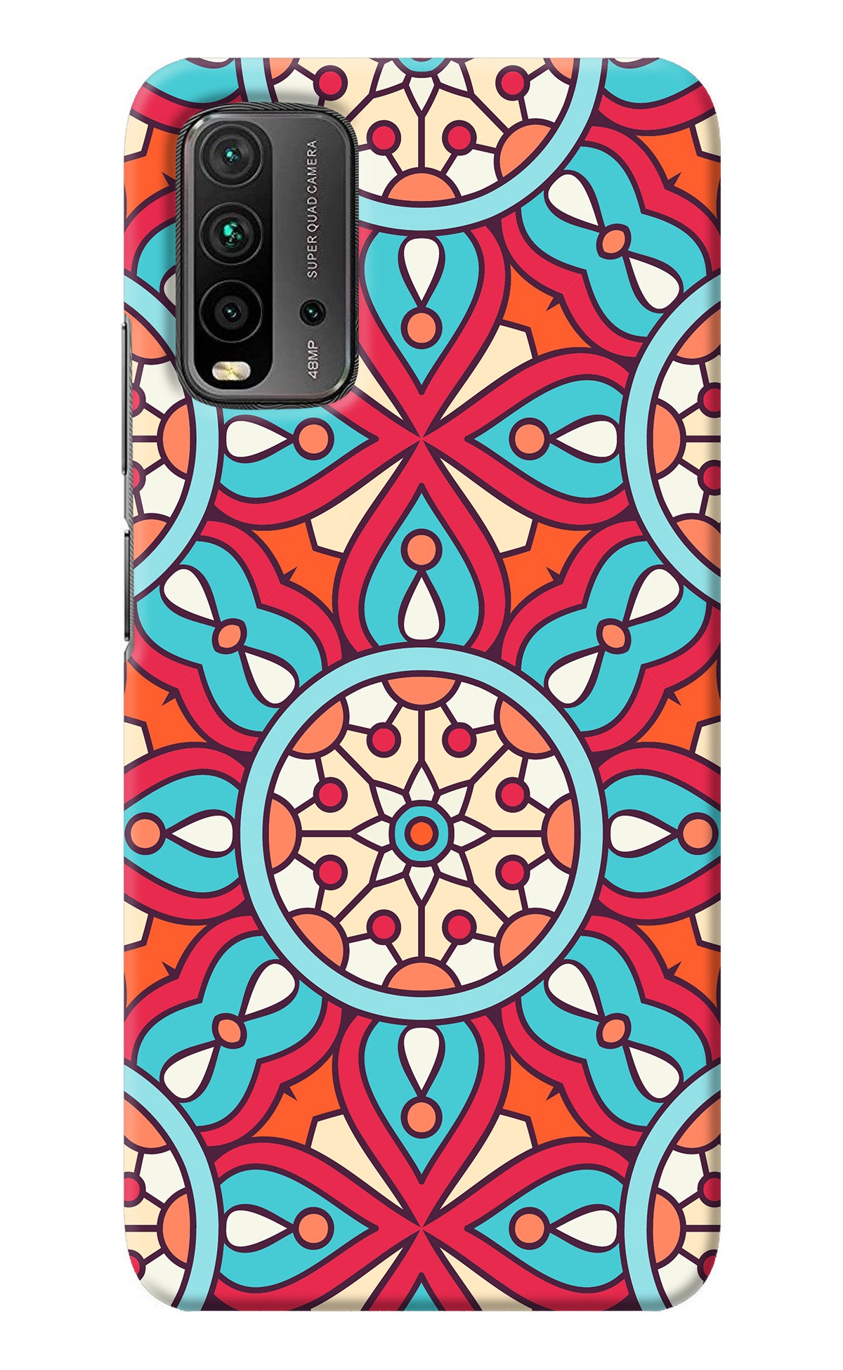 Mandala Geometric Redmi 9 Power Back Cover