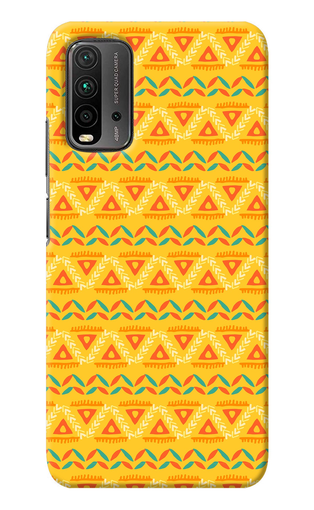 Tribal Pattern Redmi 9 Power Back Cover