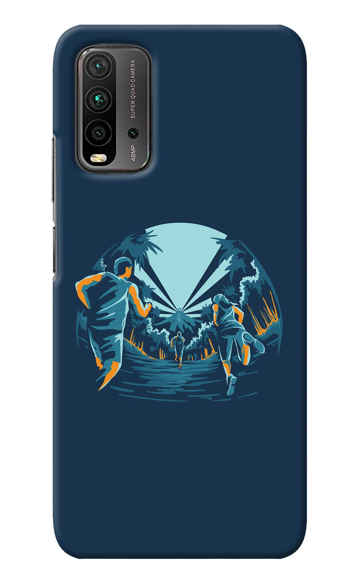 Team Run Redmi 9 Power Back Cover