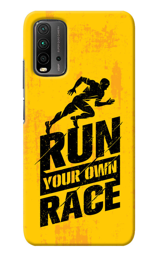 Run Your Own Race Redmi 9 Power Back Cover