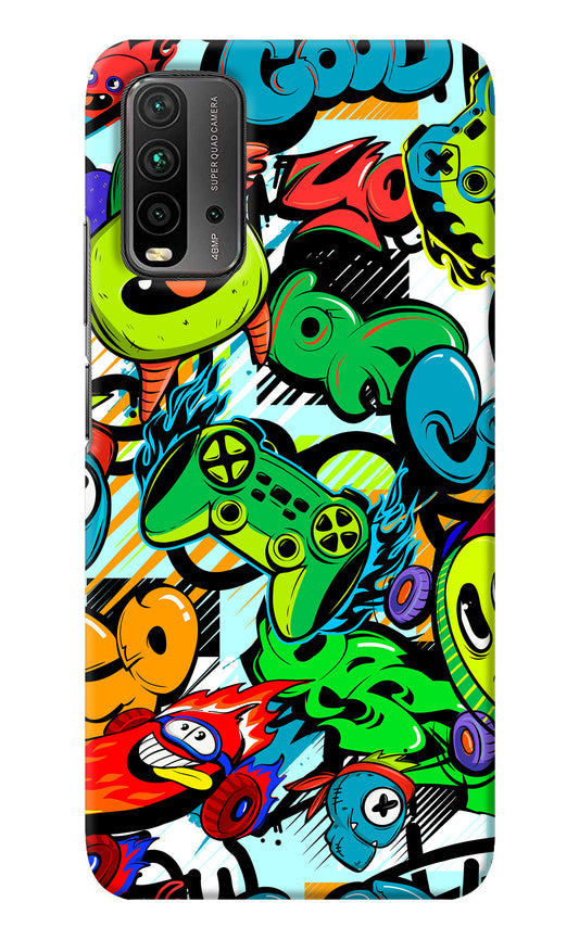 Game Doodle Redmi 9 Power Back Cover