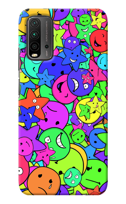 Fun Doodle Redmi 9 Power Back Cover