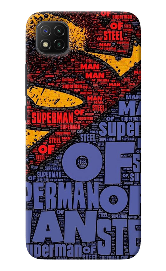 Superman Poco C3 Back Cover