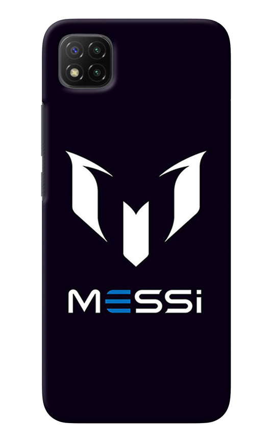 Messi Logo Poco C3 Back Cover