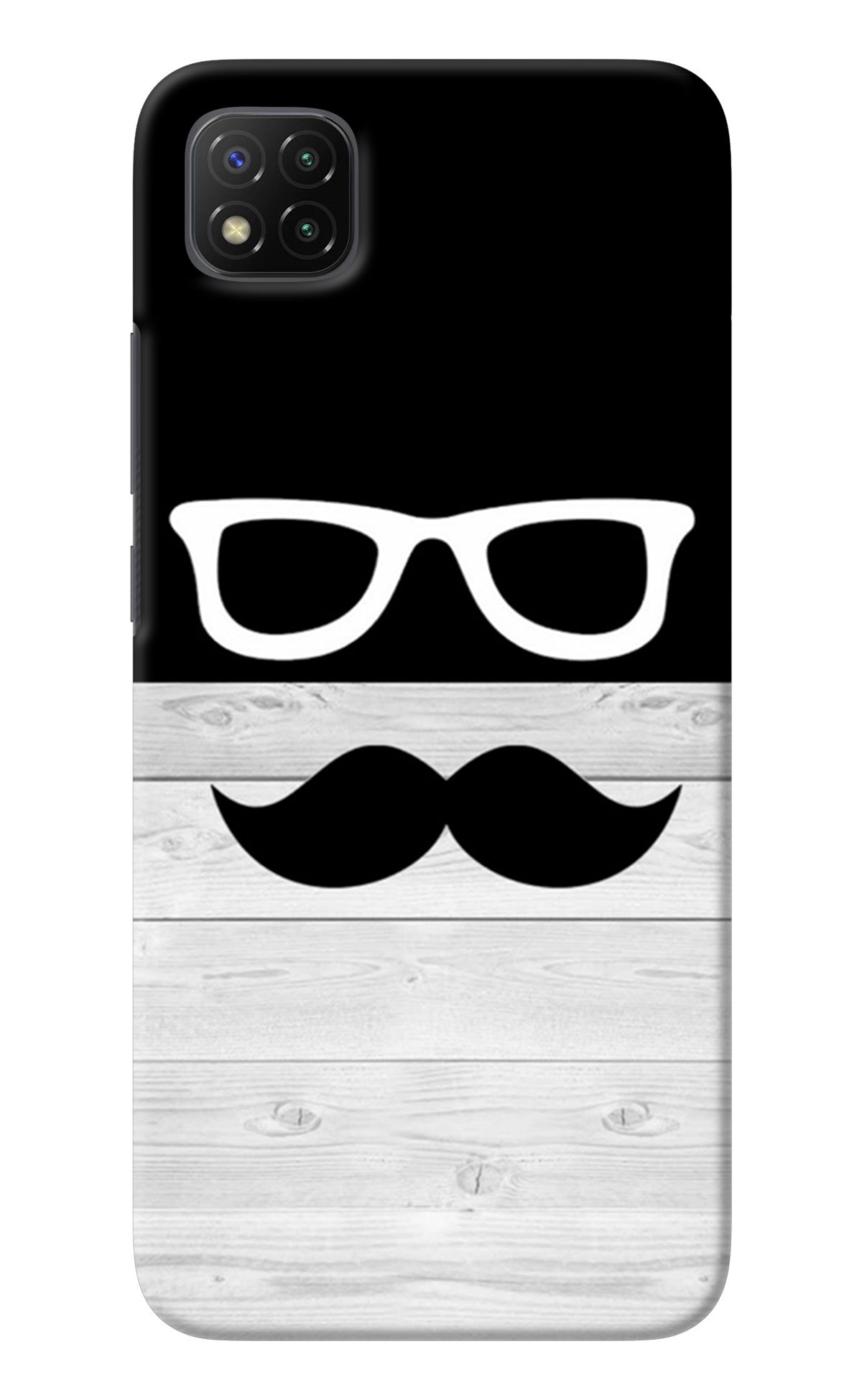 Mustache Poco C3 Back Cover