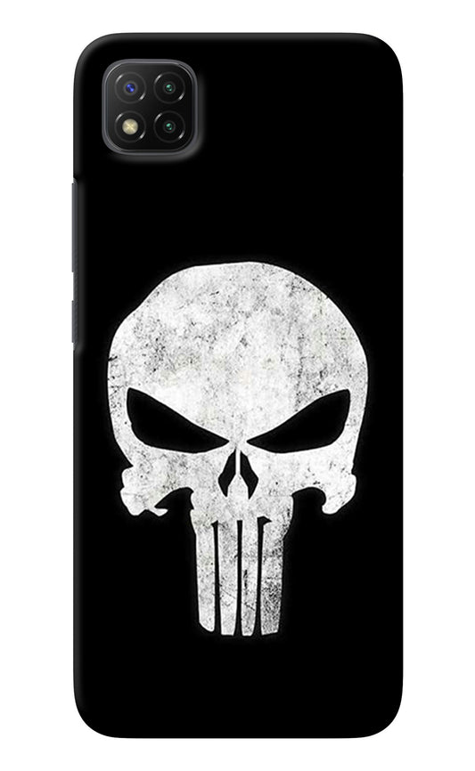 Punisher Skull Poco C3 Back Cover