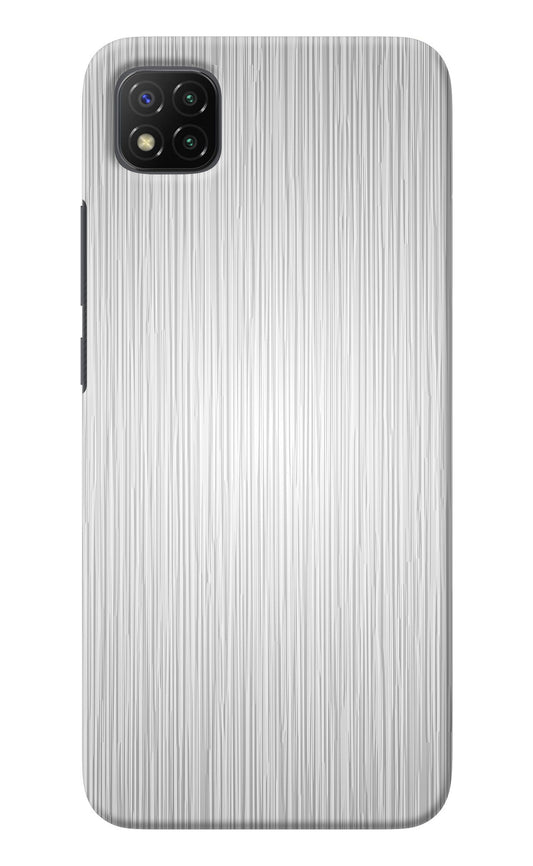 Wooden Grey Texture Poco C3 Back Cover