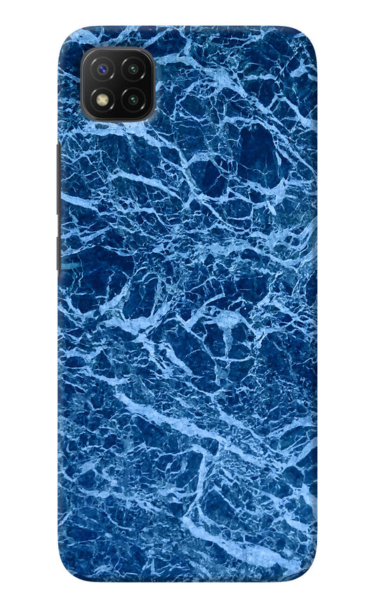 Blue Marble Poco C3 Back Cover