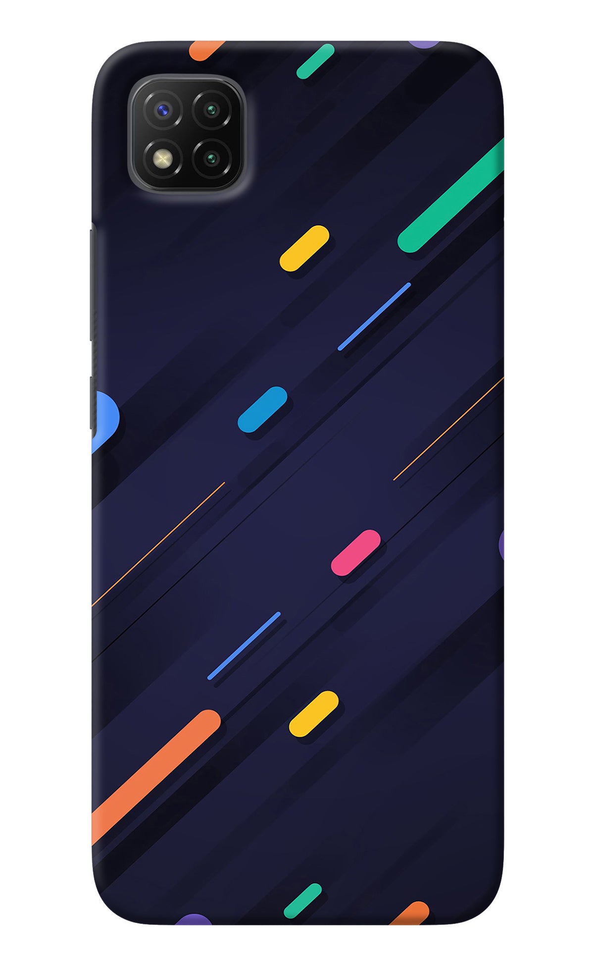 Abstract Design Poco C3 Back Cover