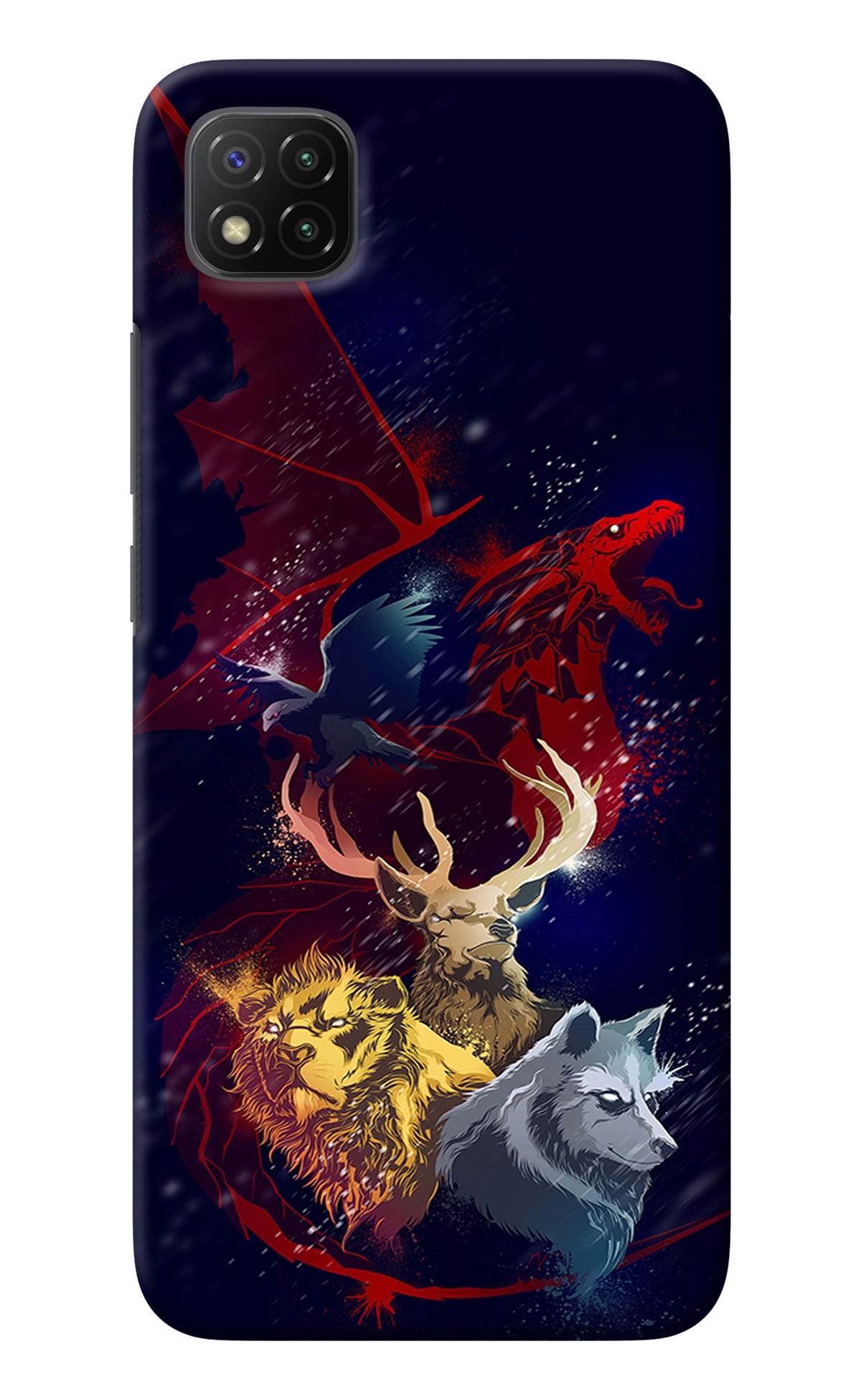 Game Of Thrones Poco C3 Back Cover