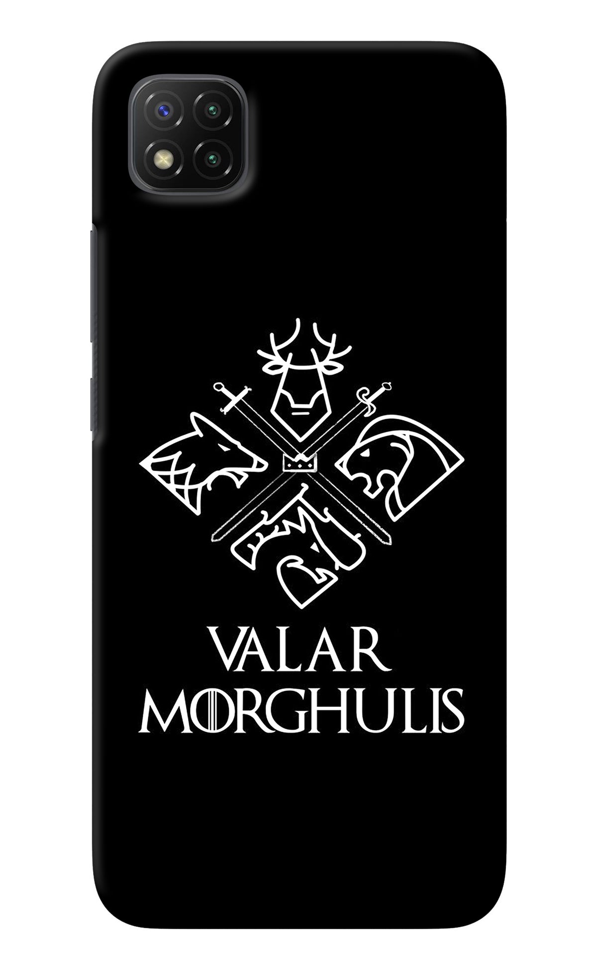 Valar Morghulis | Game Of Thrones Poco C3 Back Cover