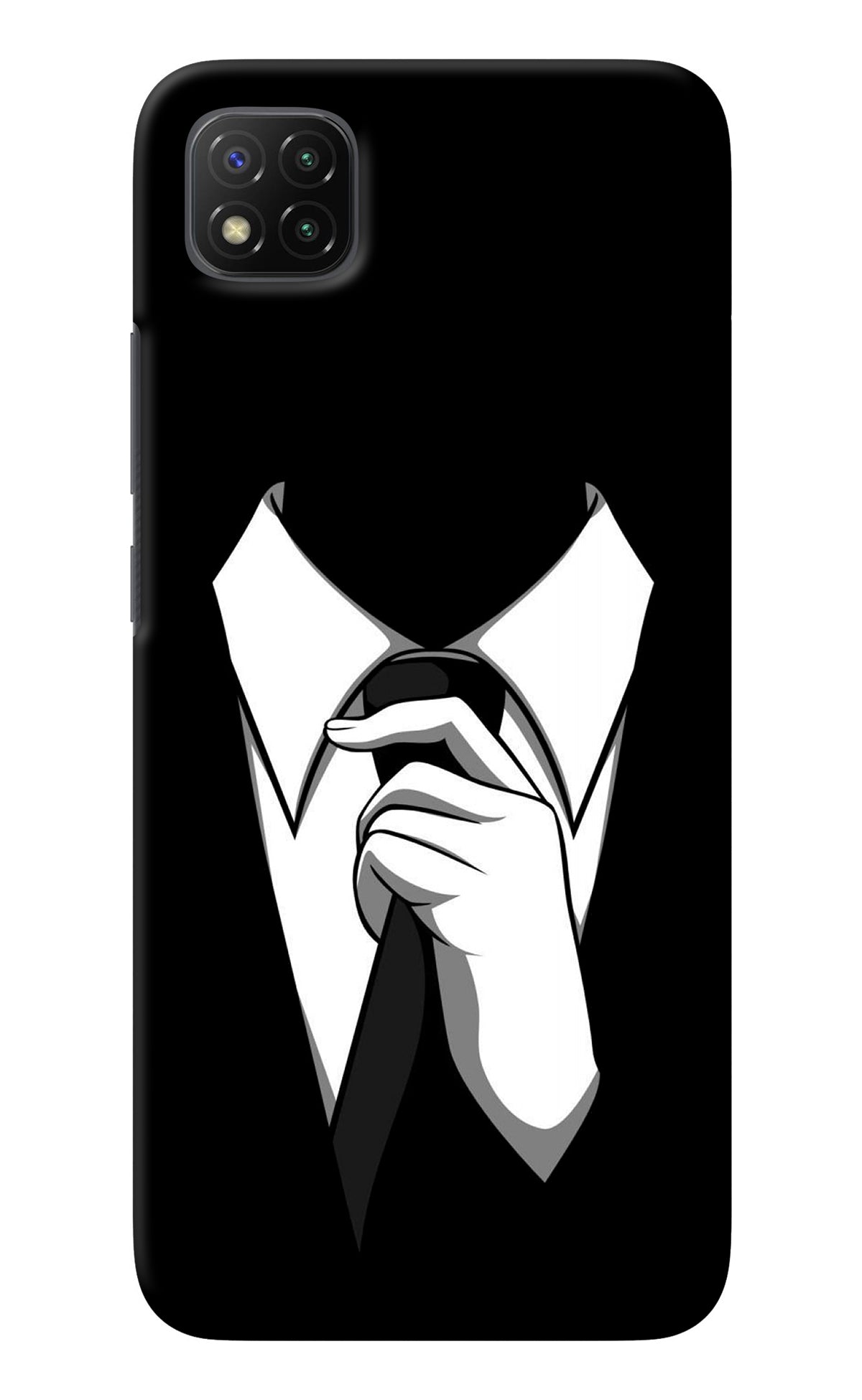 Black Tie Poco C3 Back Cover