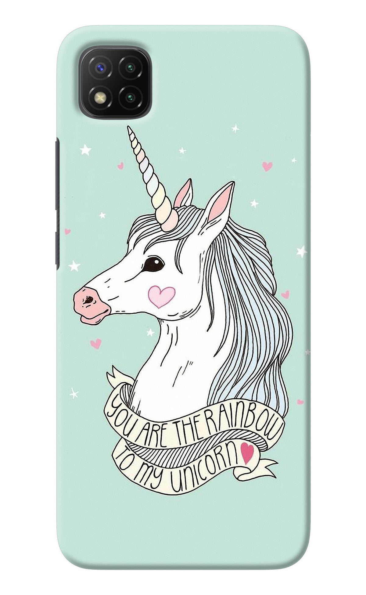 Unicorn Wallpaper Poco C3 Back Cover