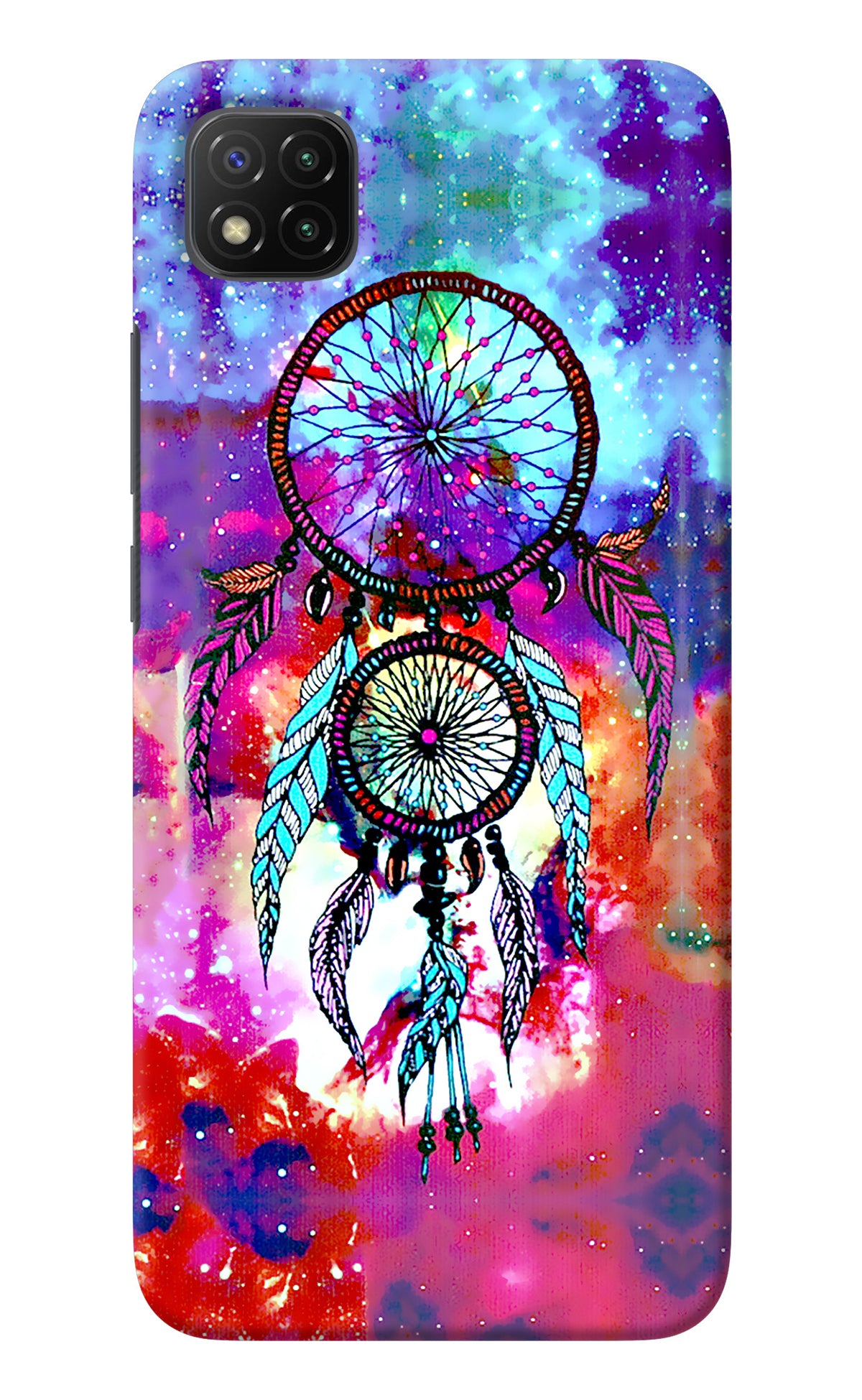 Dream Catcher Abstract Poco C3 Back Cover