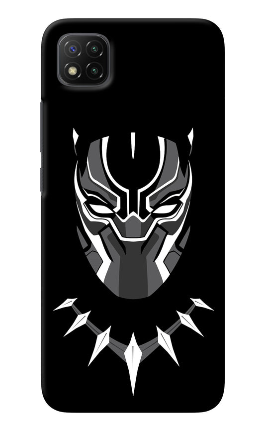 Black Panther Poco C3 Back Cover