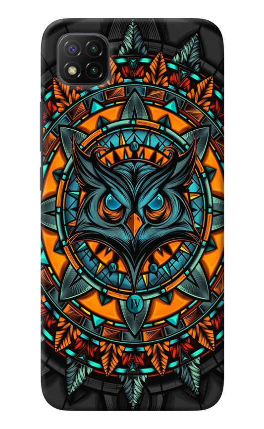 Angry Owl Art Poco C3 Back Cover