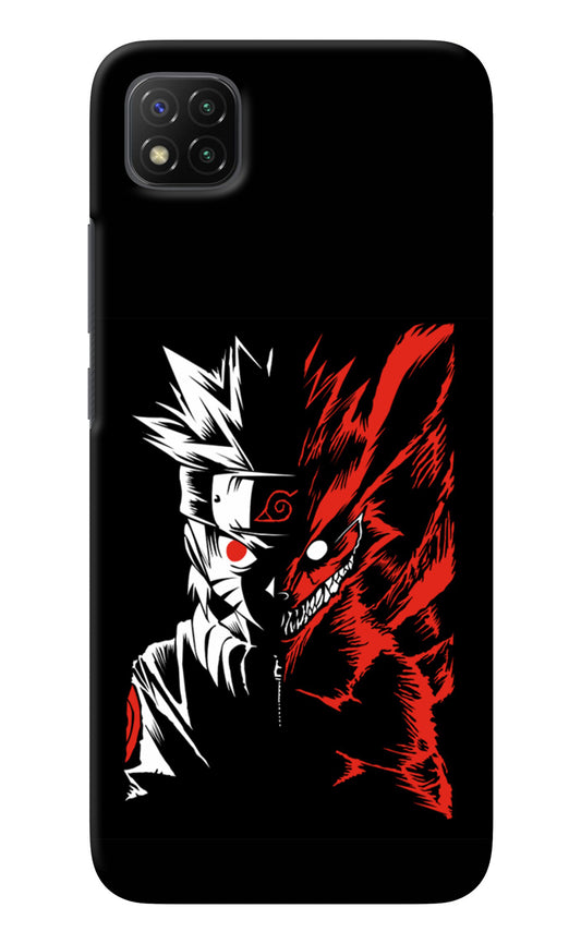 Naruto Two Face Poco C3 Back Cover