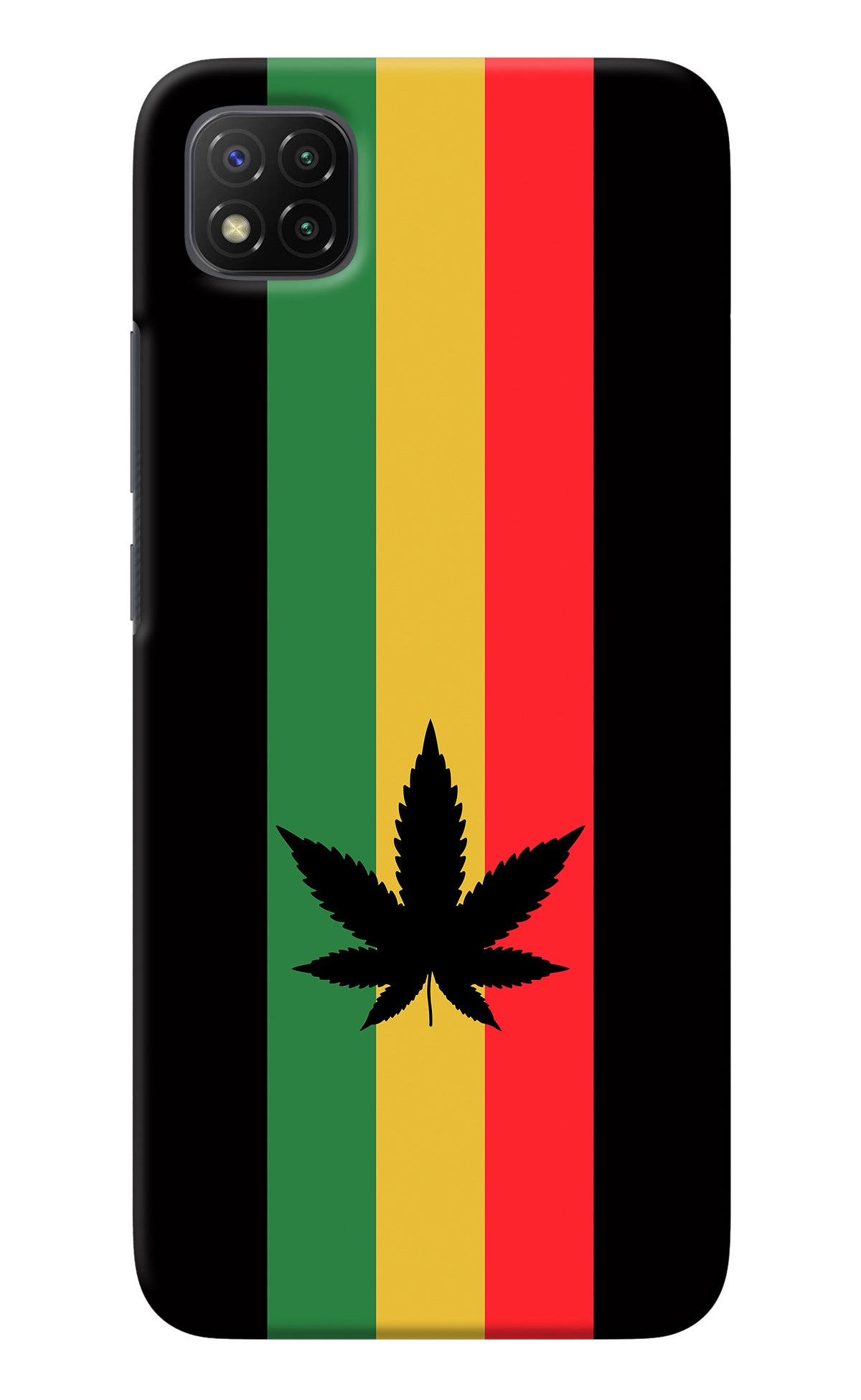 Weed Flag Poco C3 Back Cover