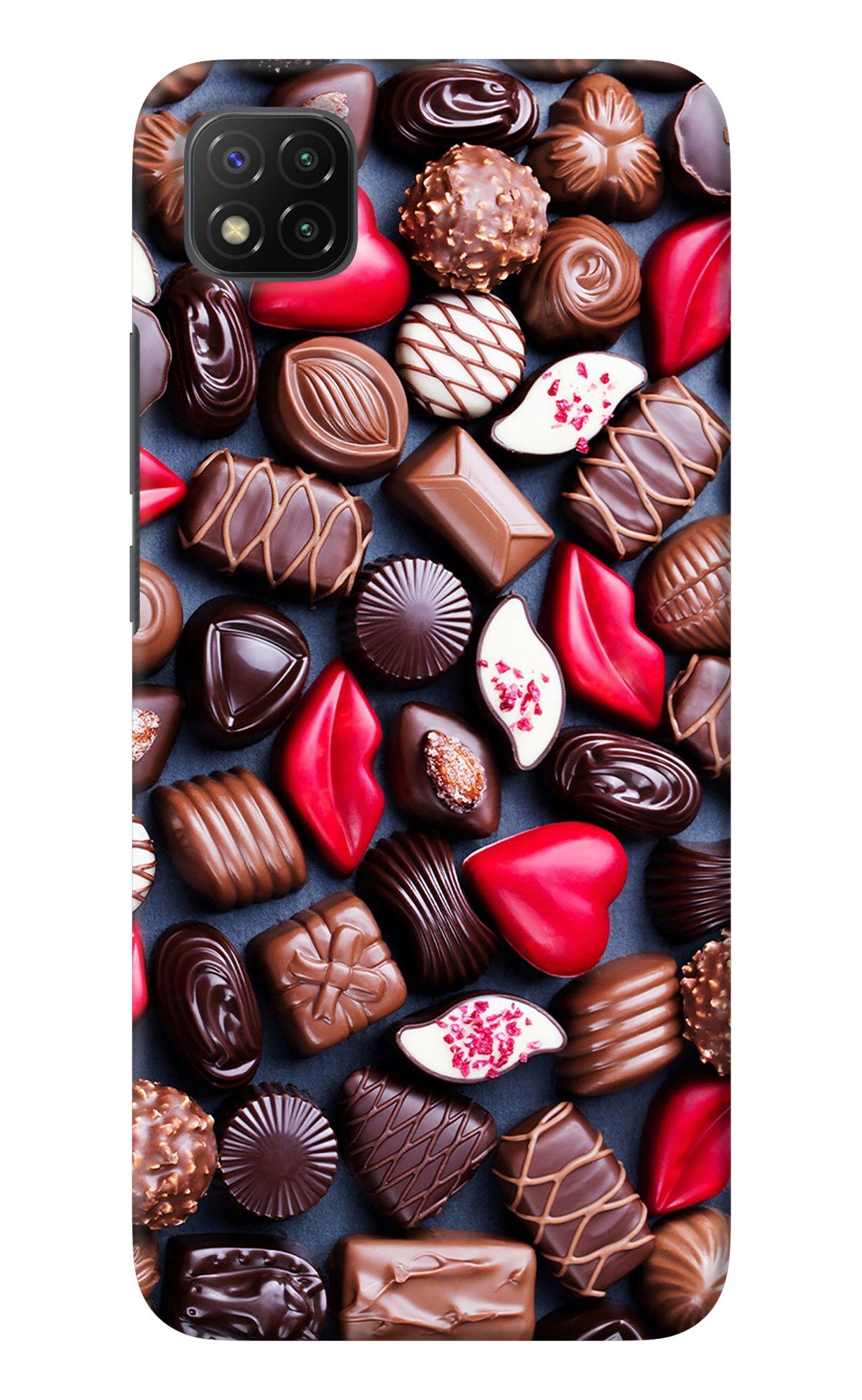 Chocolates Poco C3 Back Cover