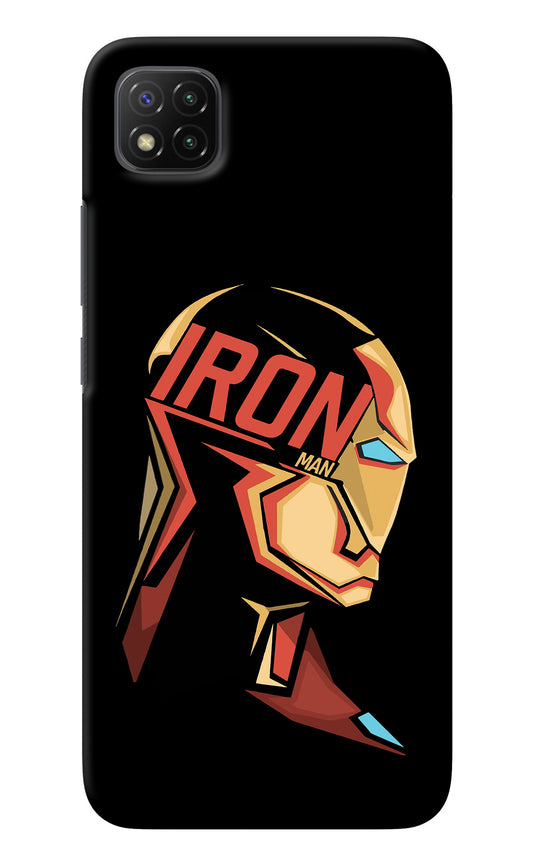 IronMan Poco C3 Back Cover