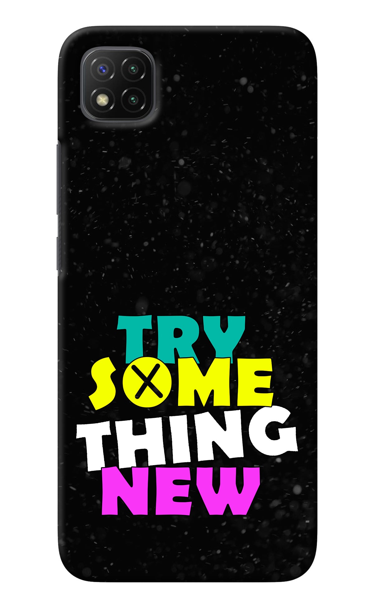 Try Something New Poco C3 Back Cover