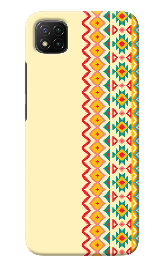 Ethnic Seamless Poco C3 Back Cover