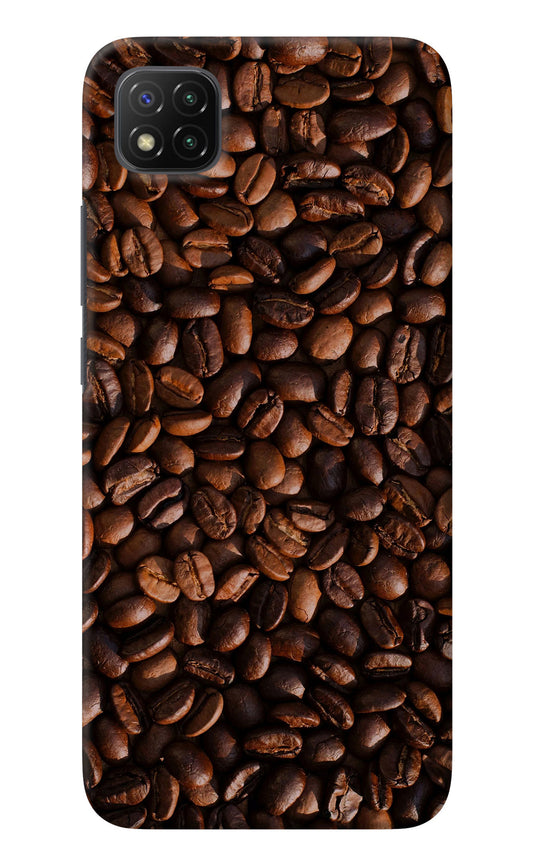 Coffee Beans Poco C3 Back Cover