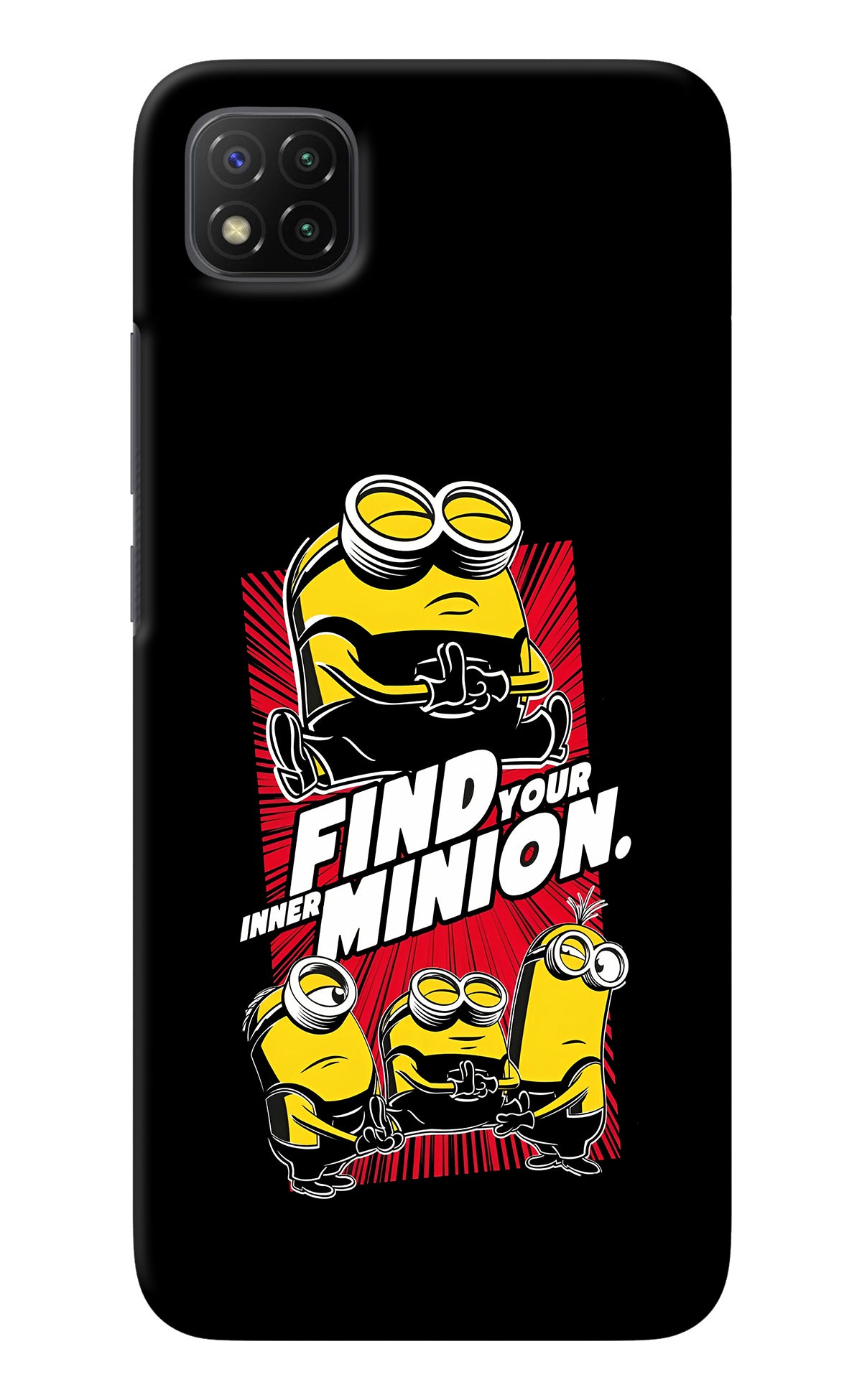 Find your inner Minion Poco C3 Back Cover