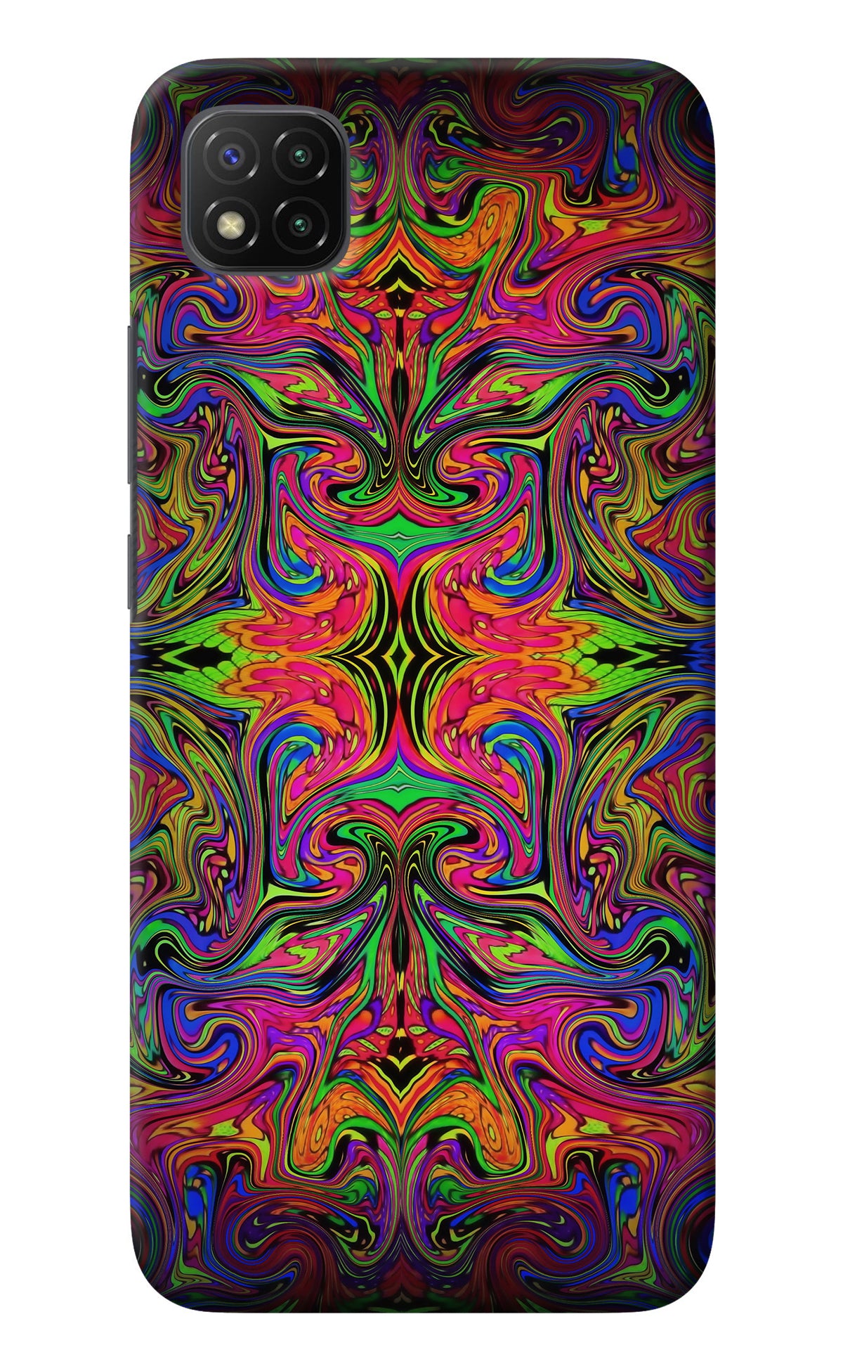 Psychedelic Art Poco C3 Back Cover