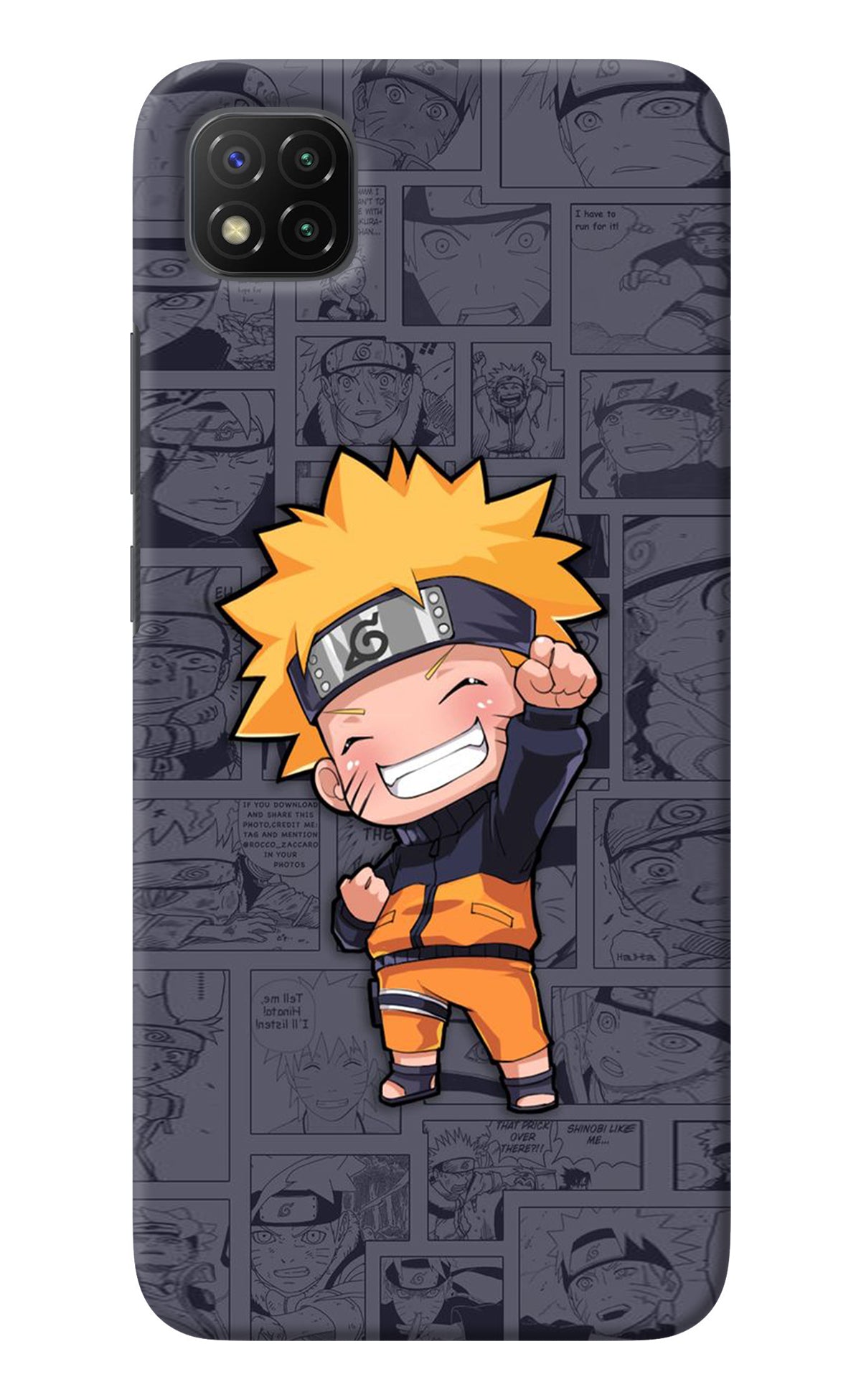 Chota Naruto Poco C3 Back Cover