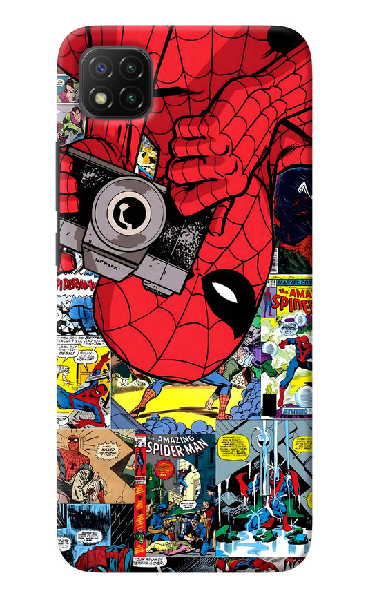 Spider Man Poco C3 Back Cover