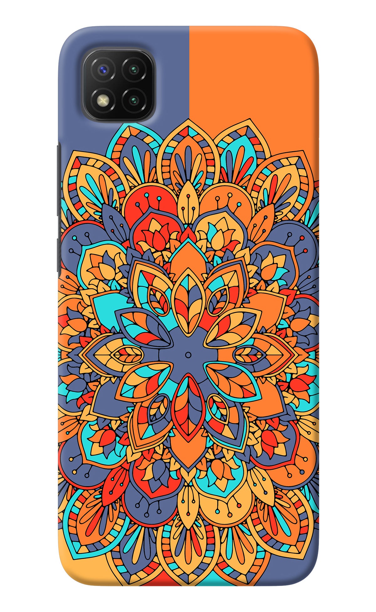 Color Mandala Poco C3 Back Cover