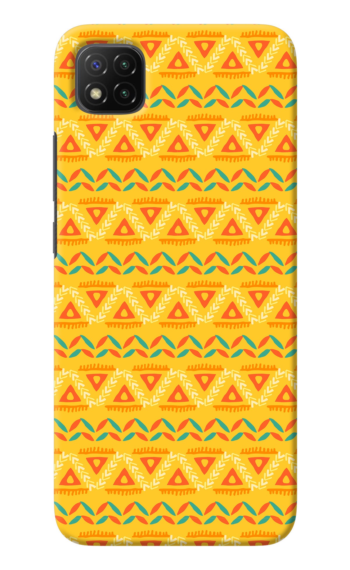 Tribal Pattern Poco C3 Back Cover