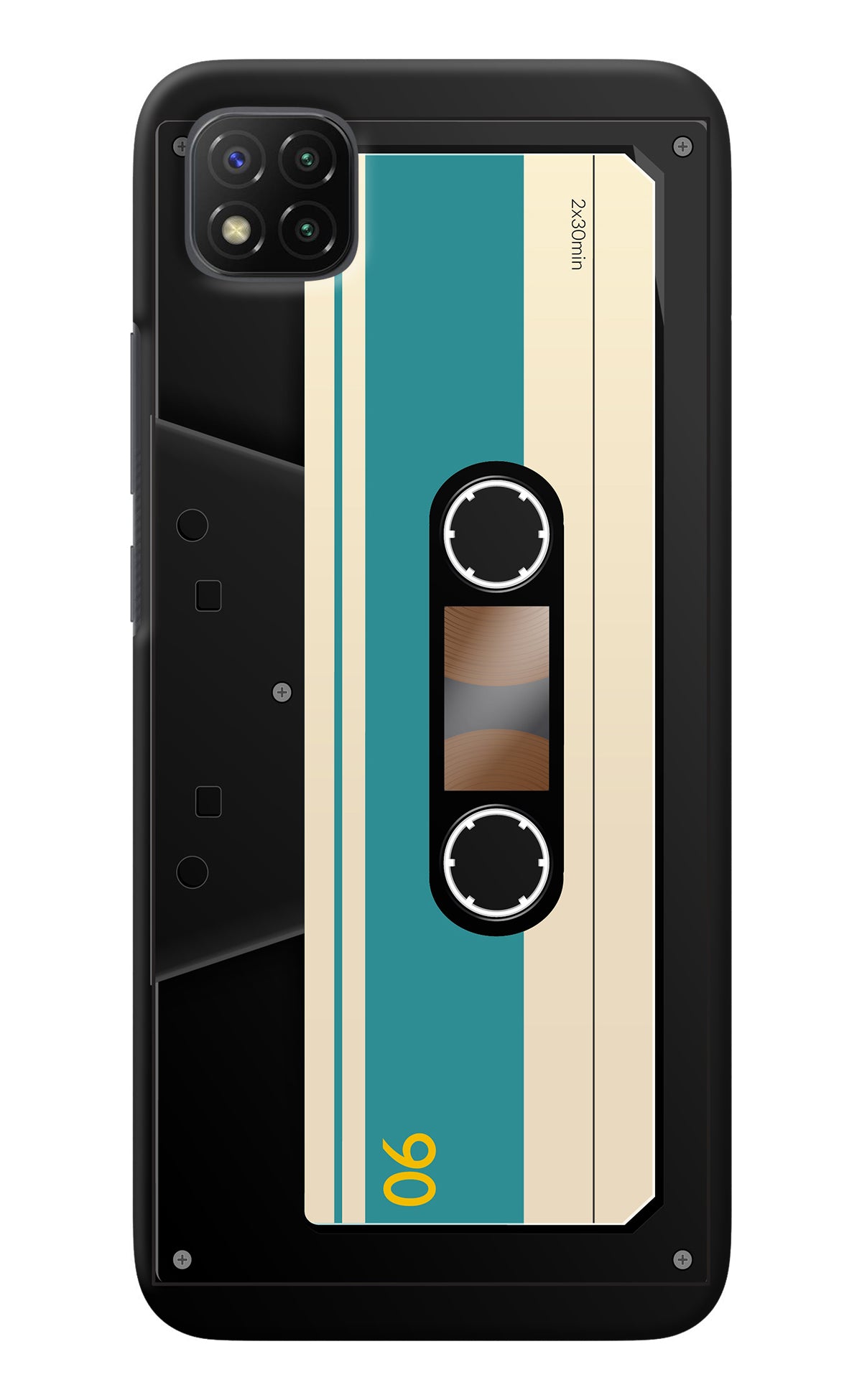 Cassette Poco C3 Back Cover