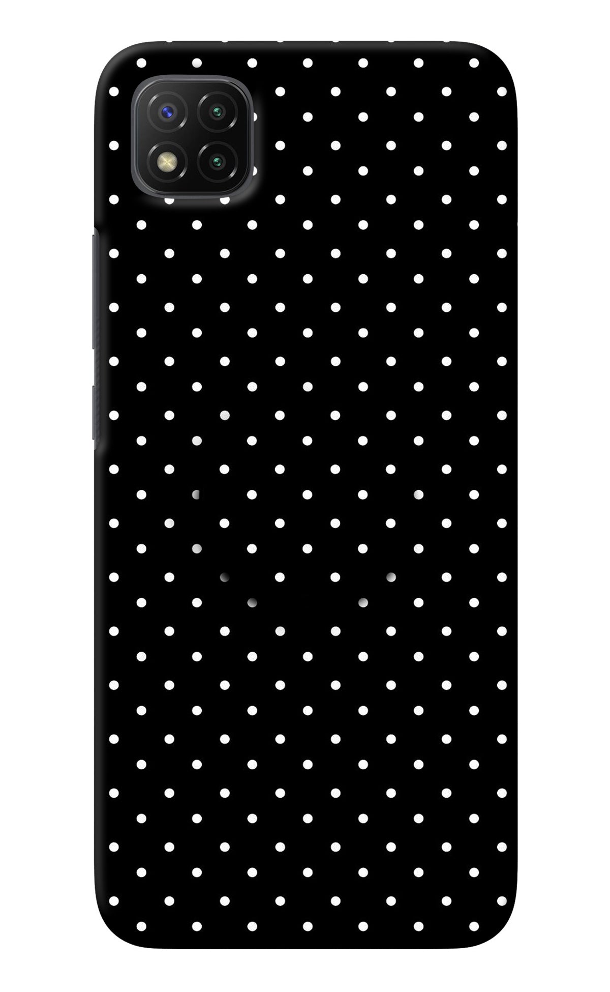 White Dots Poco C3 Pop Case