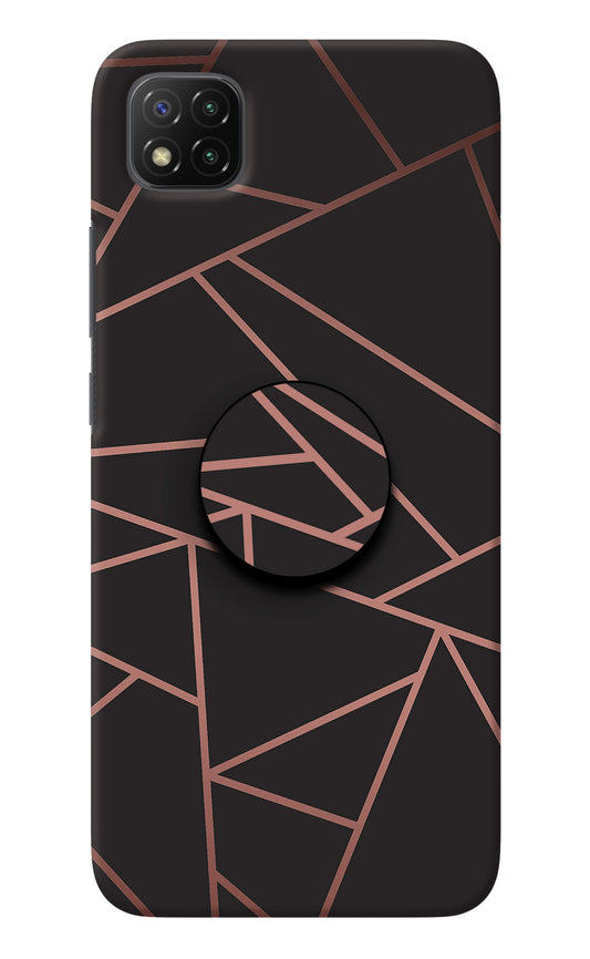 Geometric Pattern Poco C3 Pop Case