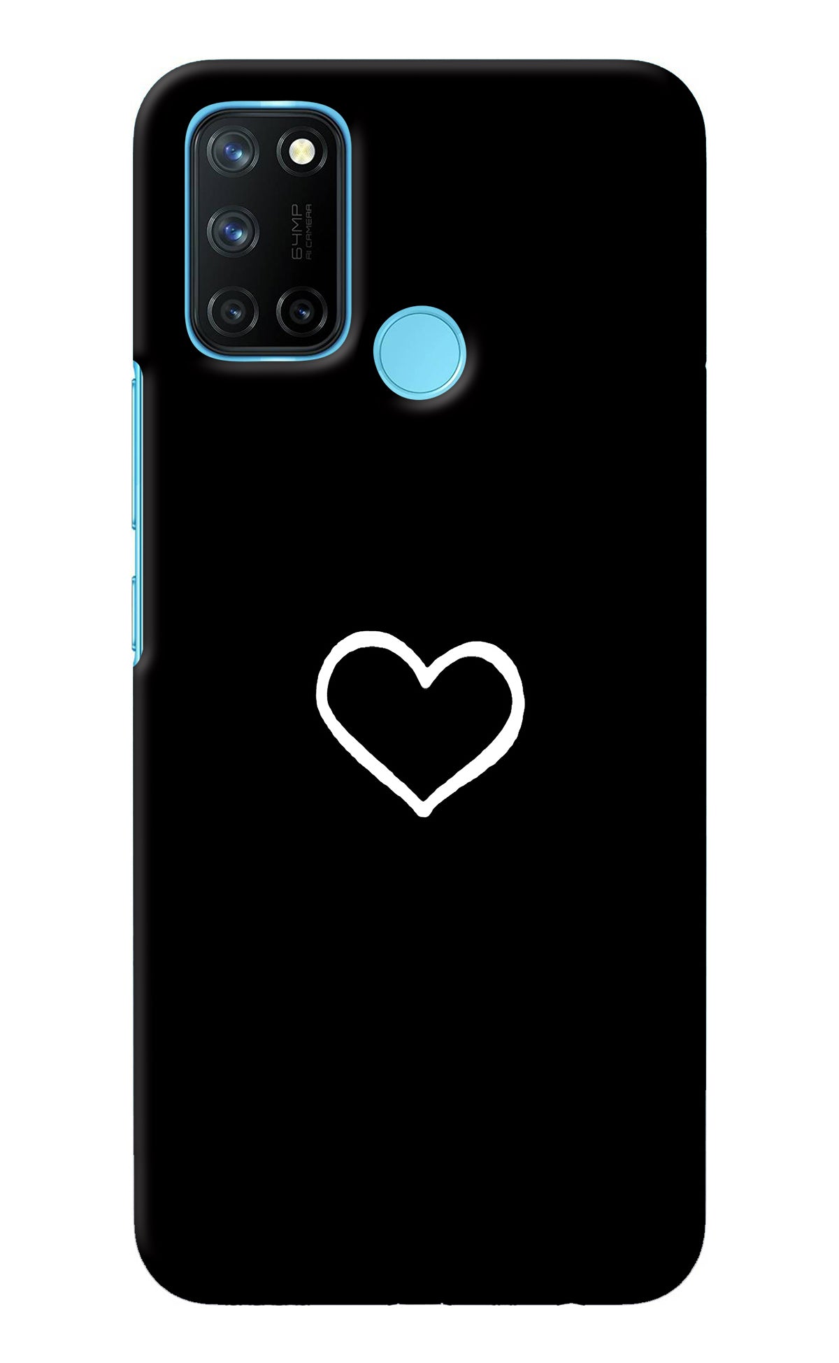 Heart Realme C17/Realme 7i Back Cover