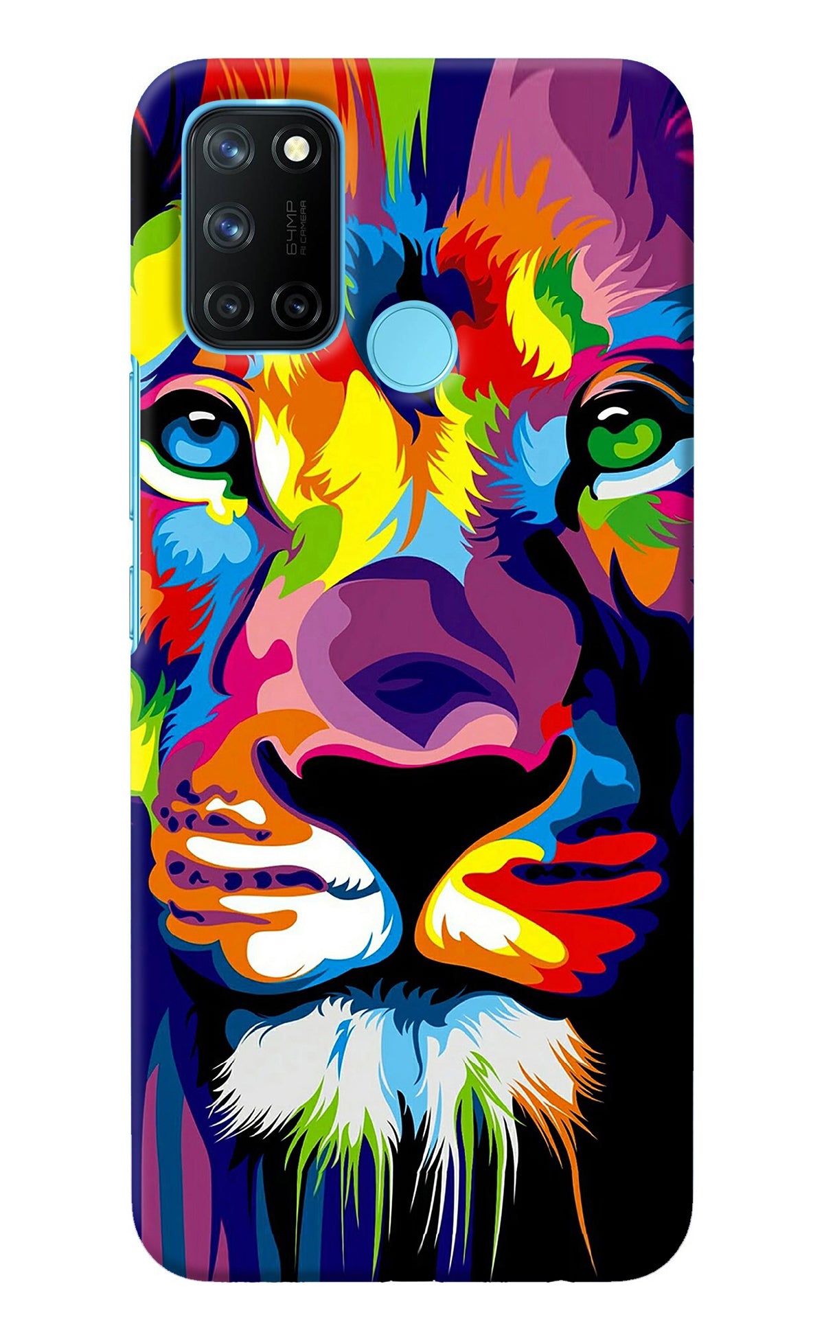 Lion Realme C17/Realme 7i Back Cover