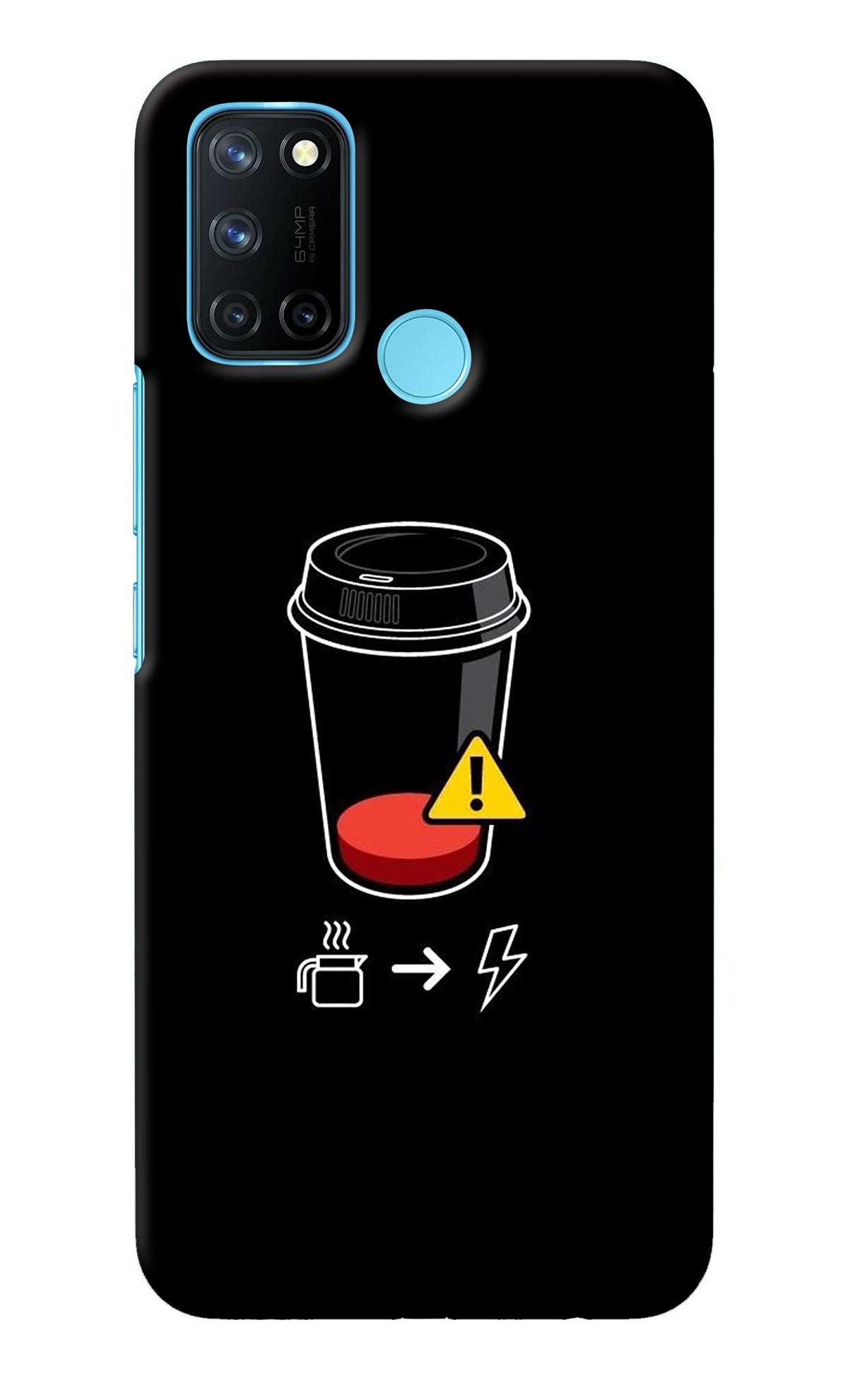 Coffee Realme C17/Realme 7i Back Cover