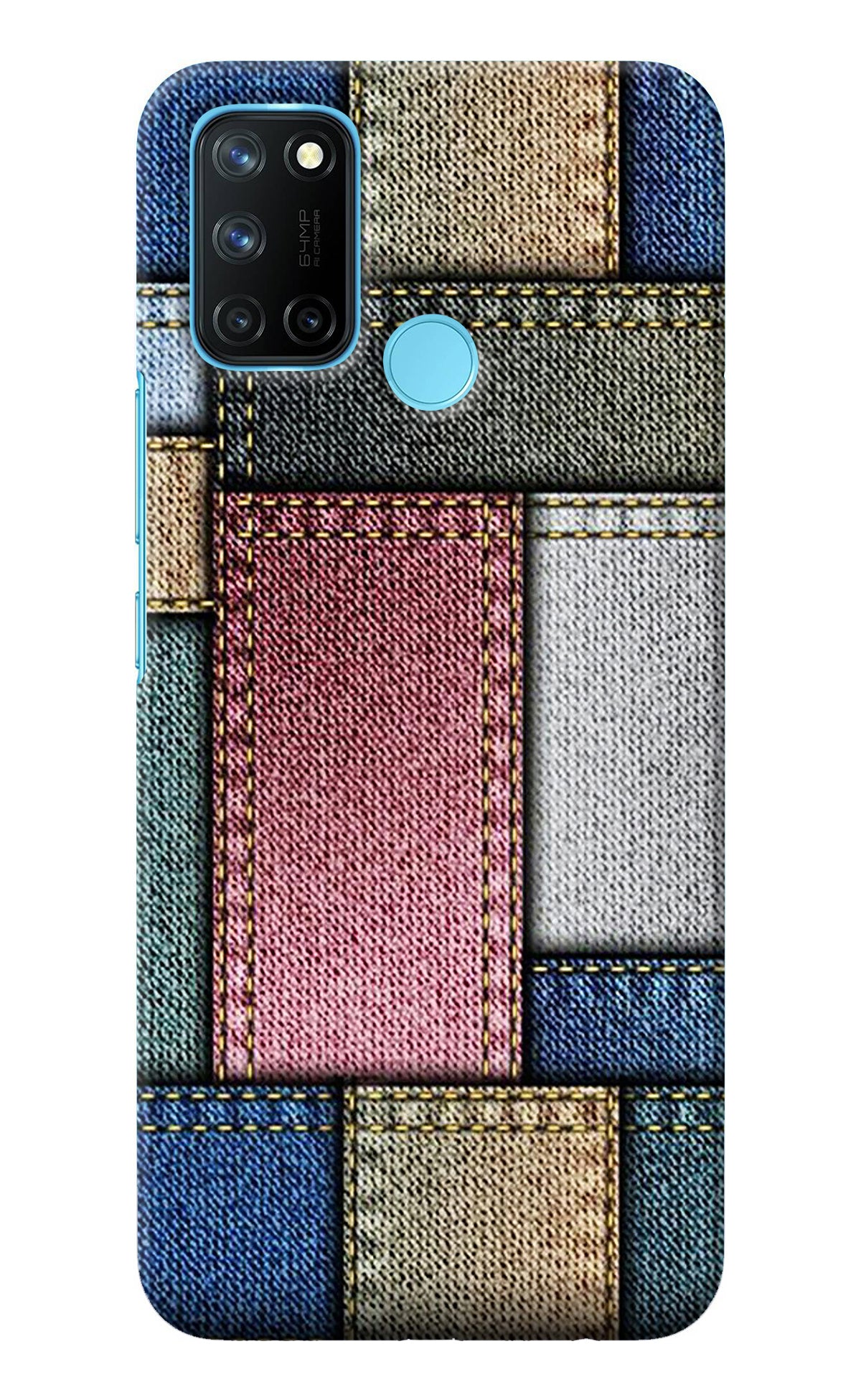 Multicolor Jeans Realme C17/Realme 7i Back Cover