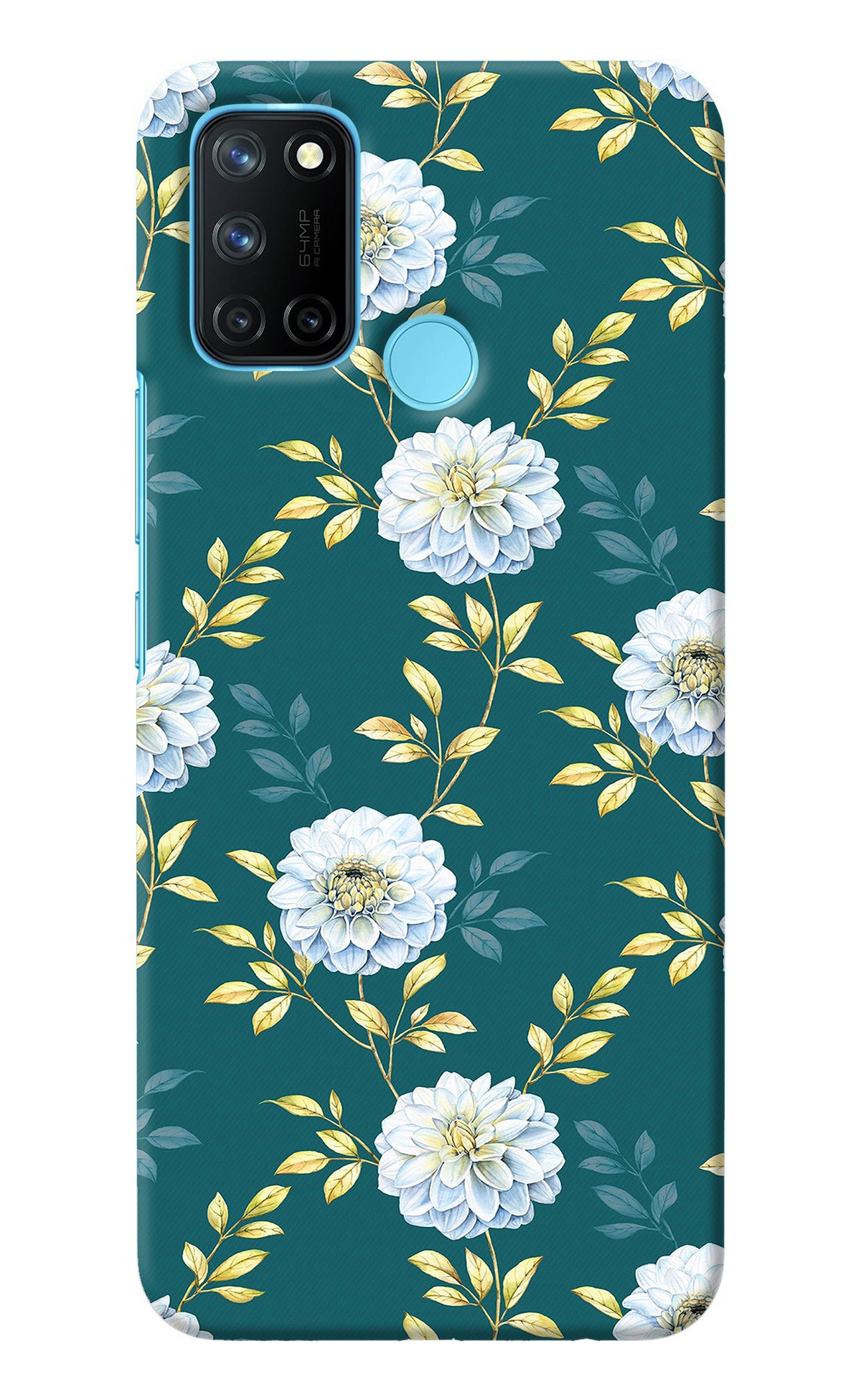 Flowers Realme C17/Realme 7i Back Cover