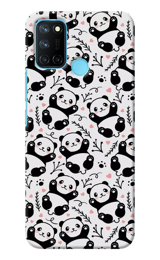 Cute Panda Realme C17/Realme 7i Back Cover