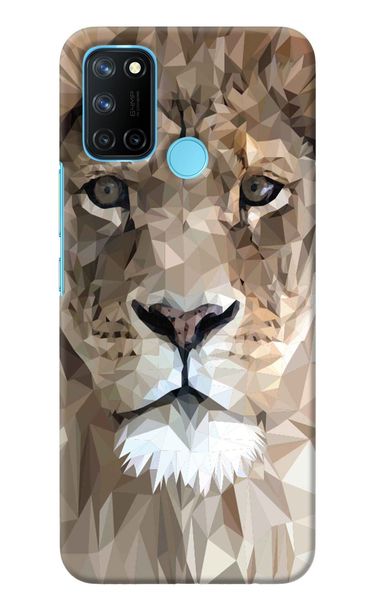 Lion Art Realme C17/Realme 7i Back Cover