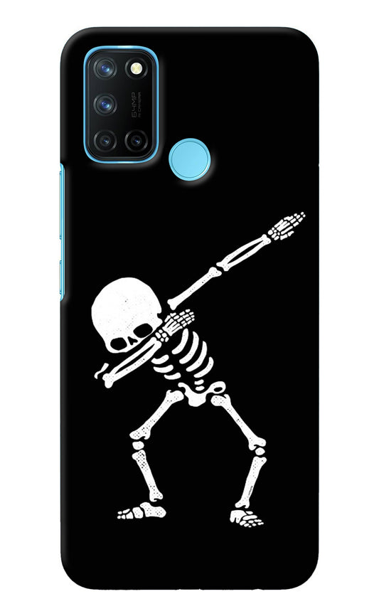Dabbing Skeleton Art Realme C17/Realme 7i Back Cover