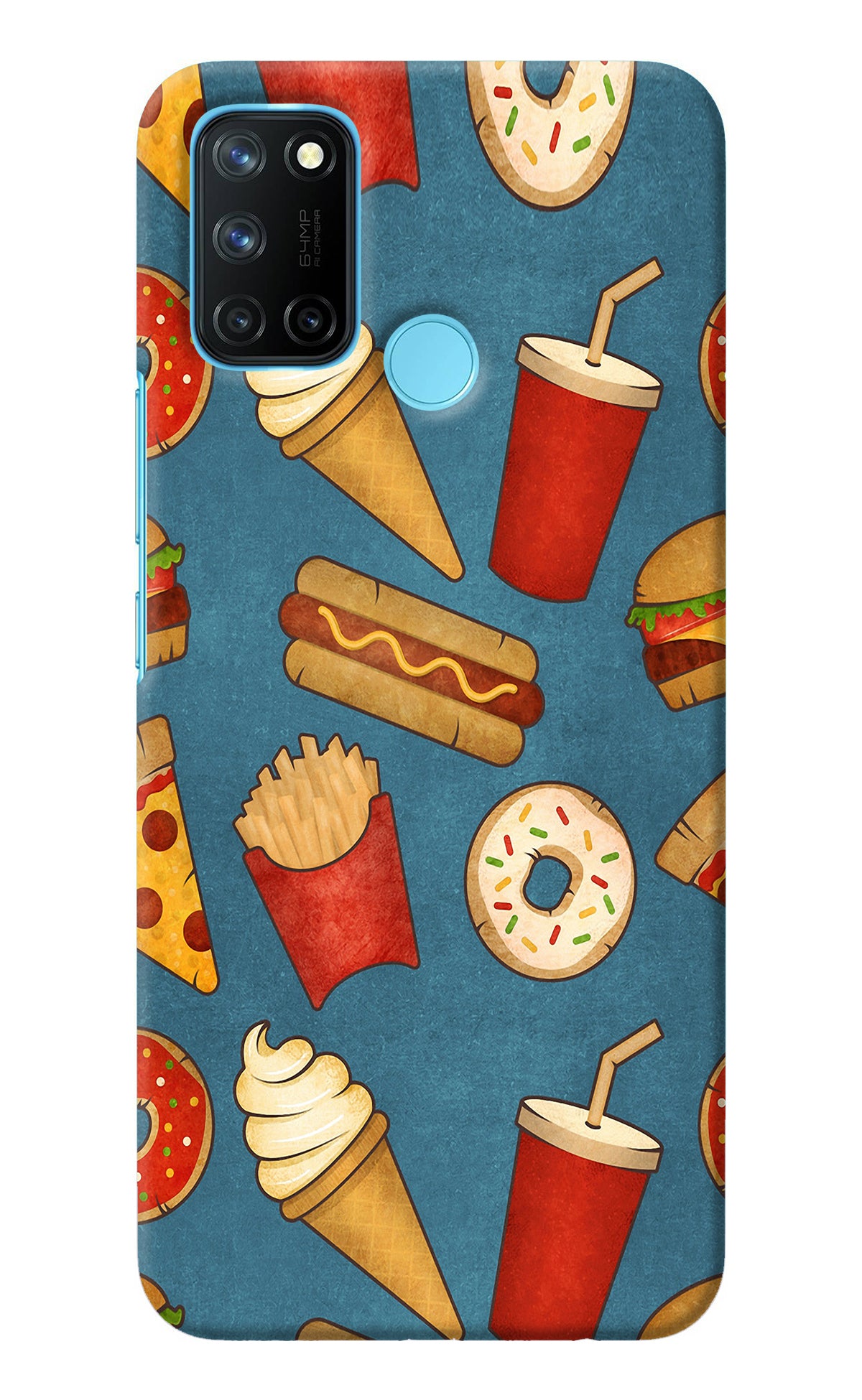 Foodie Realme C17/Realme 7i Back Cover