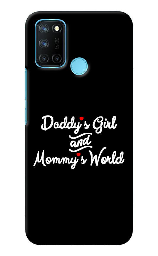 Daddy's Girl and Mommy's World Realme C17/Realme 7i Back Cover