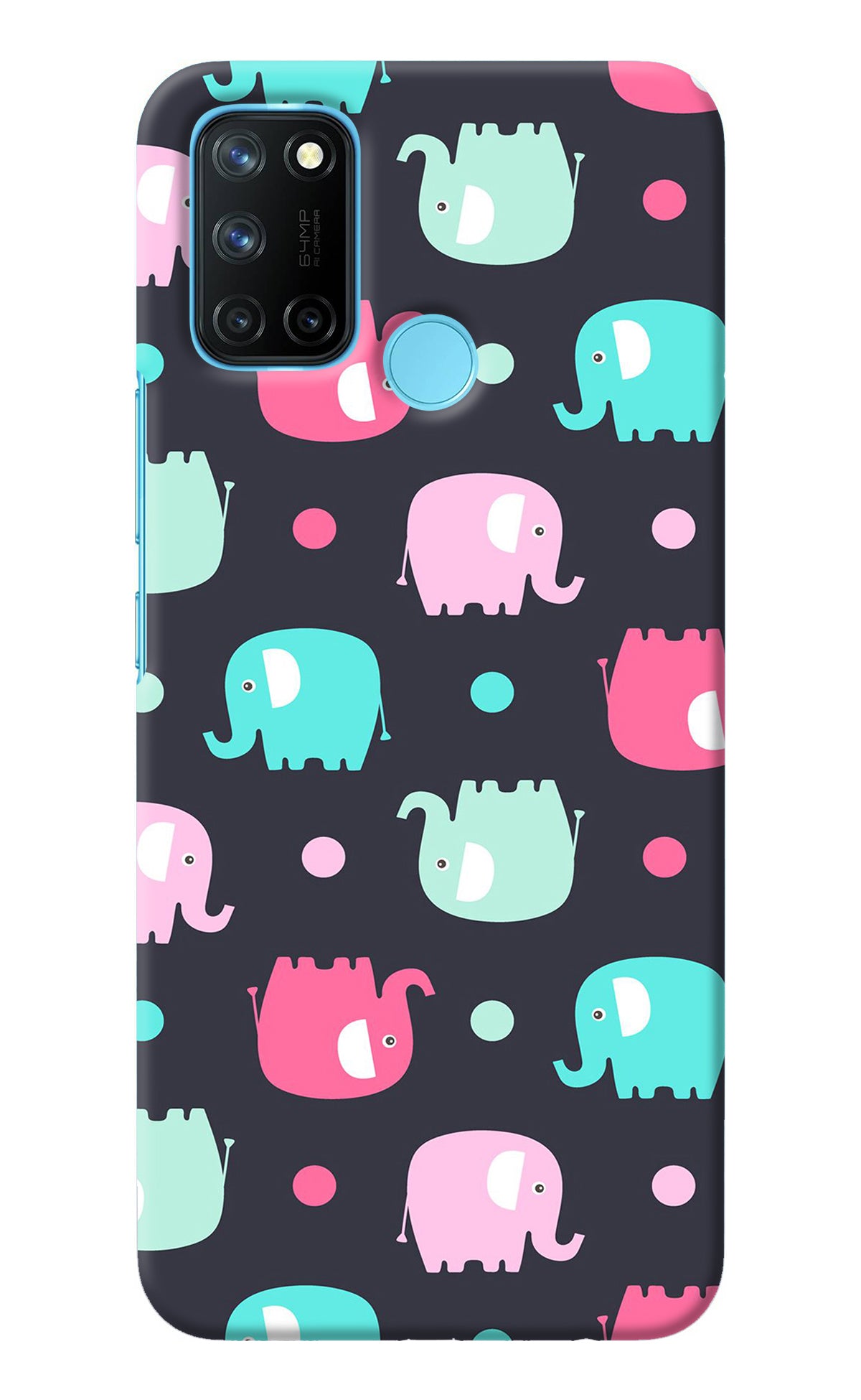 Elephants Realme C17/Realme 7i Back Cover