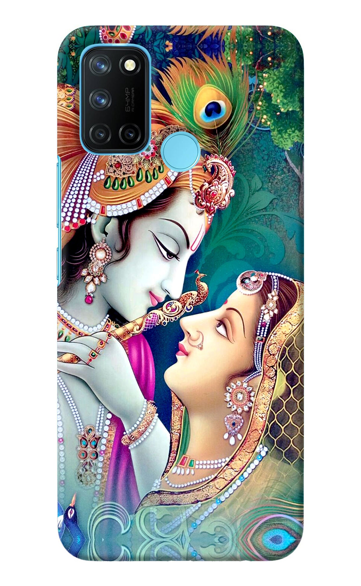 Lord Radha Krishna Realme C17/Realme 7i Back Cover