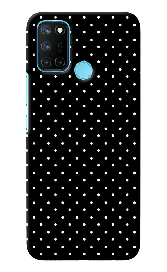 White Dots Realme C17/Realme 7i Back Cover